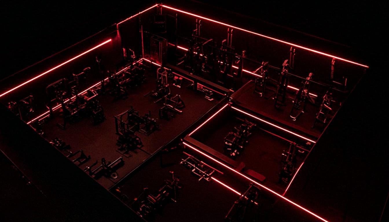 Vue panoramique de la salle